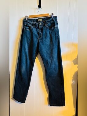 Urban Star Men's Dark Blue Straight-Leg Jeans size 34 x 32
